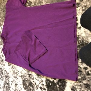 Purple Kanye west church inspired tshirt